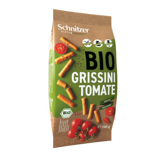 Grissini Tomaten BIO Schnitzer glutenfrei ★